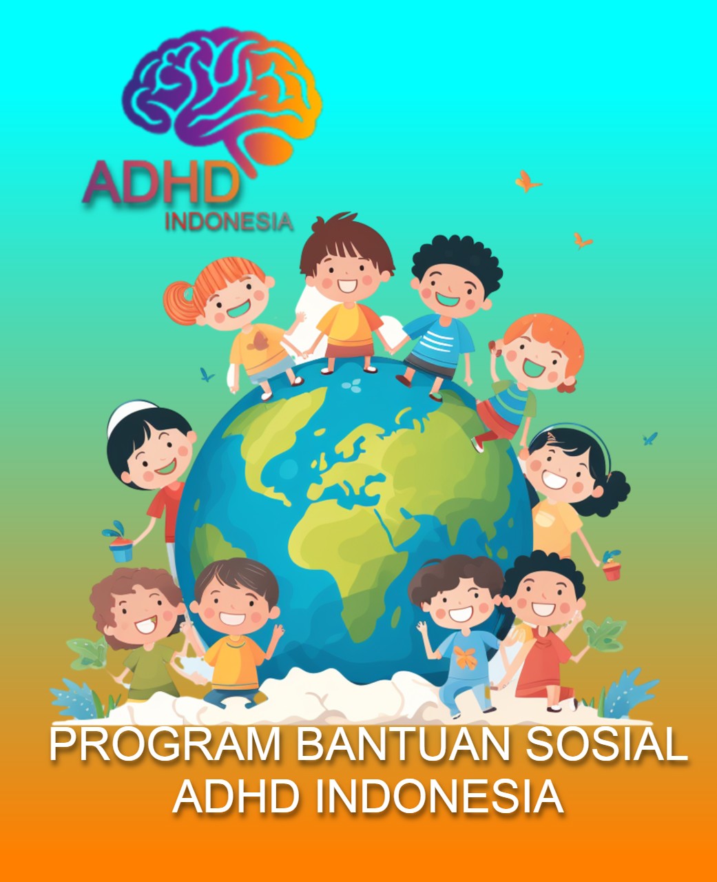 Program Bantuan Sosial ADHD Indonesia Kota Tual Perduli Sesama