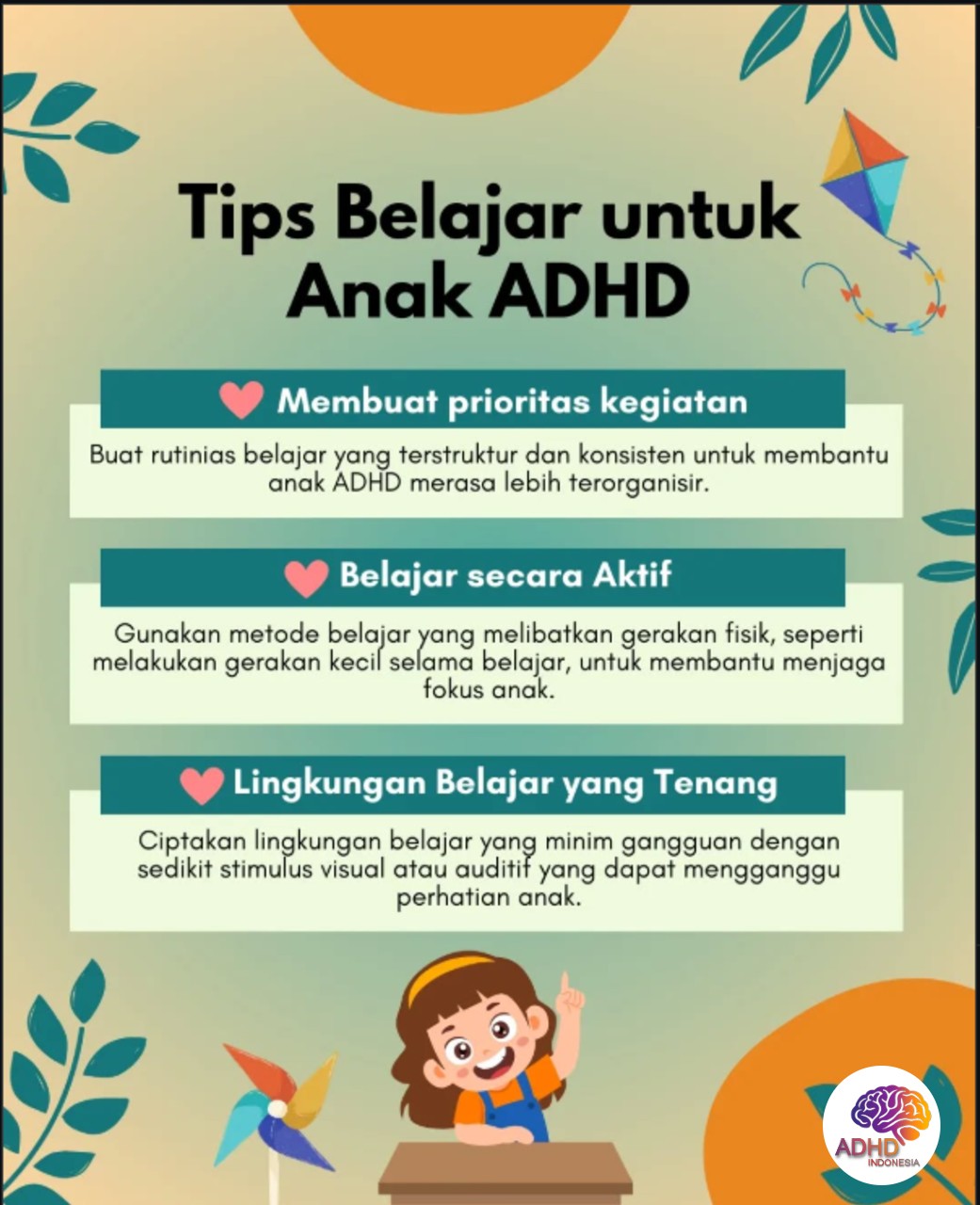 Strategi Belajar yang Cocok untuk Anak ADHD di Kota Tual